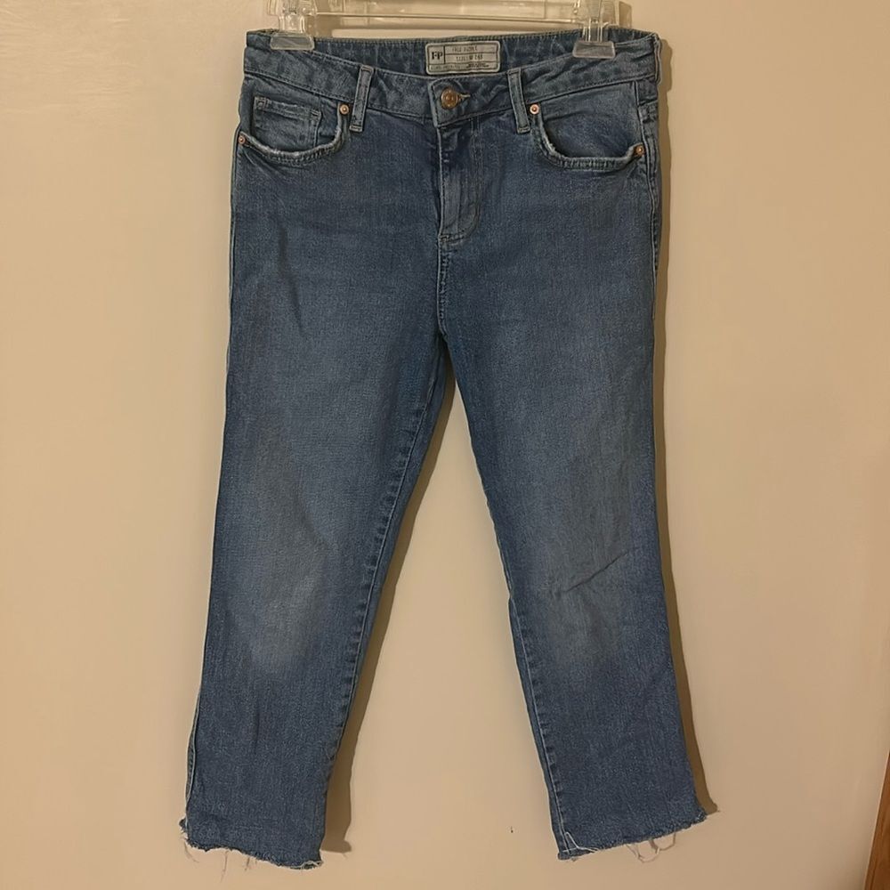 Free people ankle jeans 26S